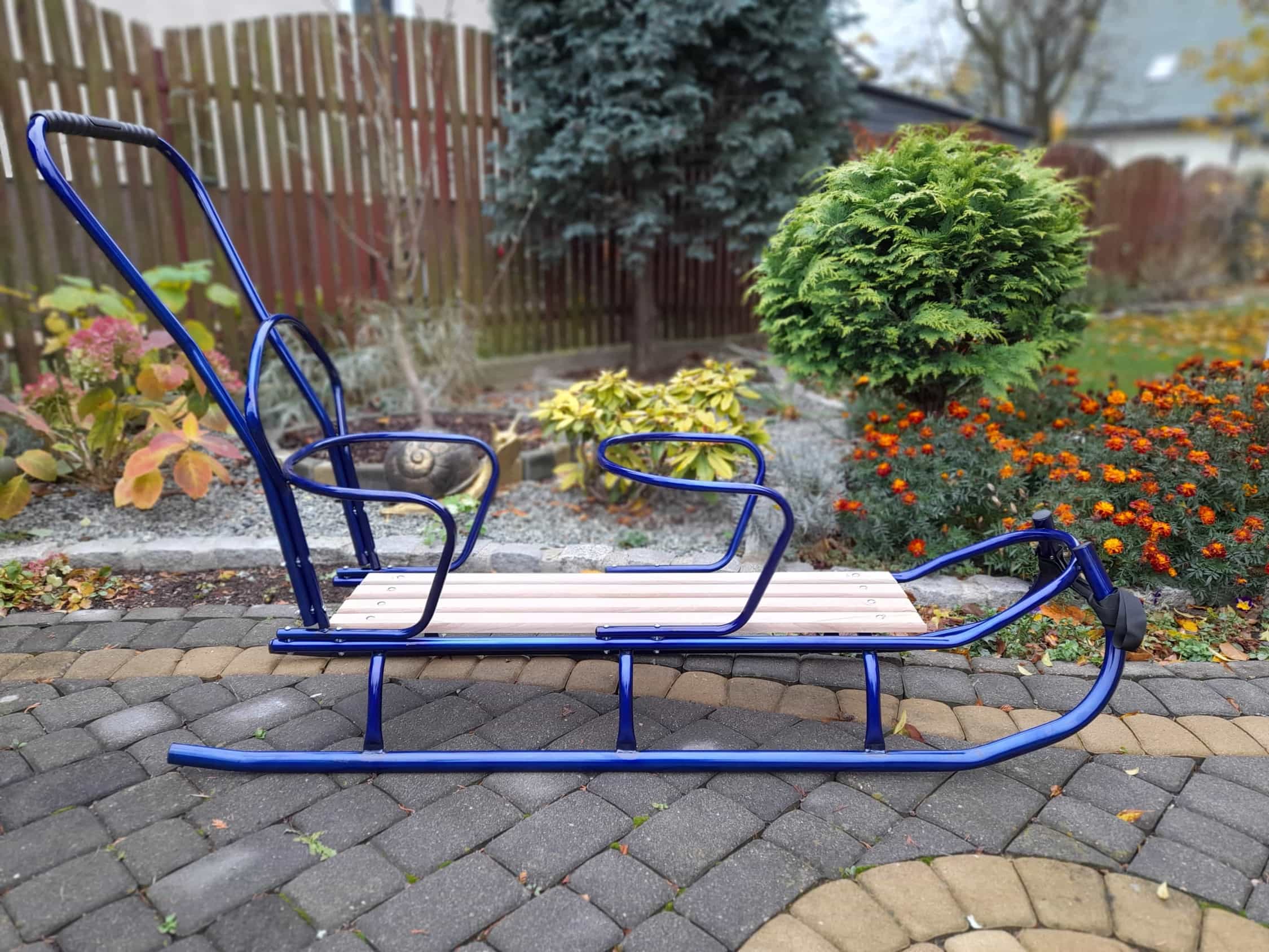 Sanki podwójne-bliźniacze z pchaczem - obrazek 2