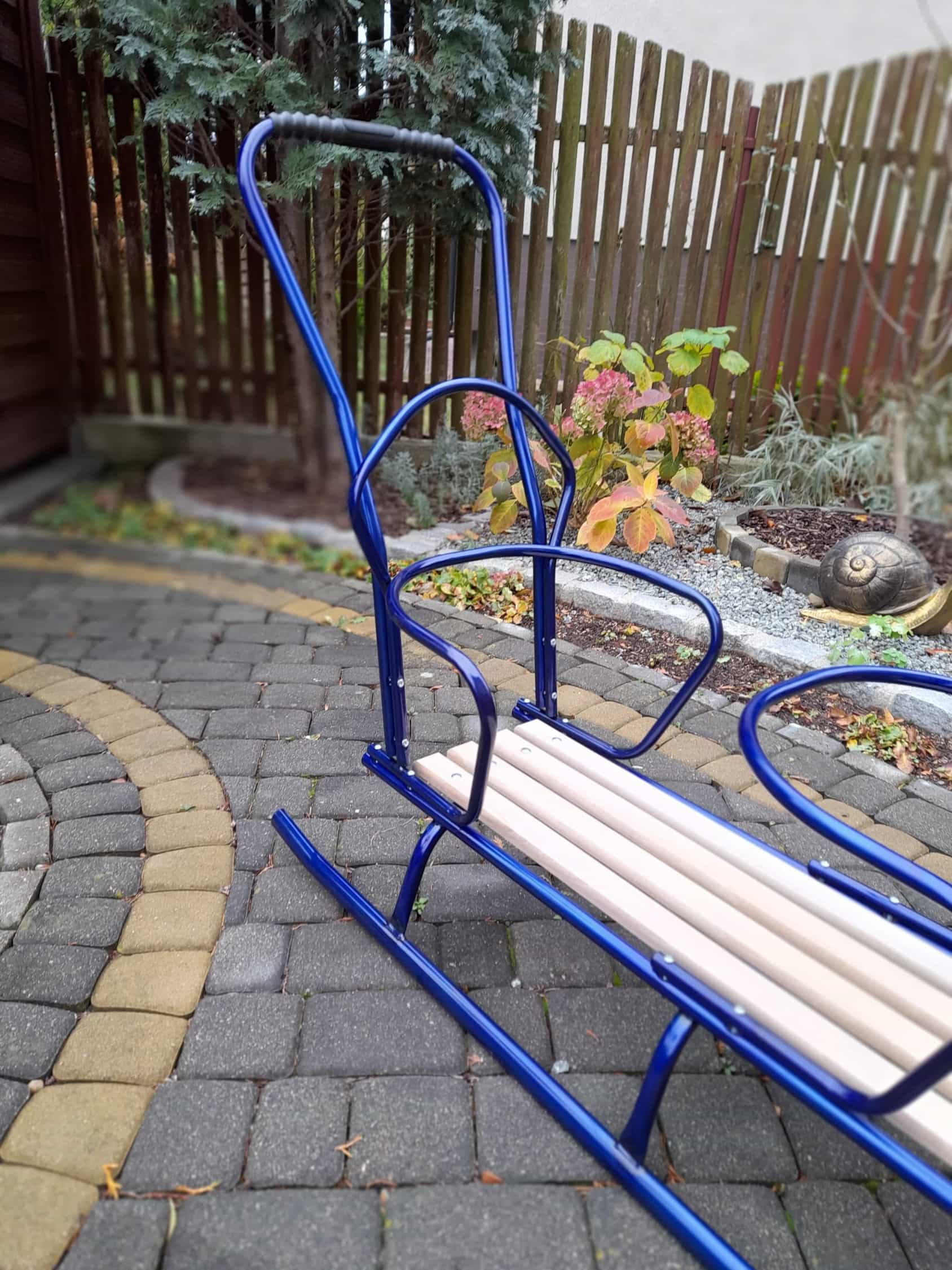 Sanki podwójne-bliźniacze z pchaczem - obrazek 4