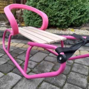 Sanki z miękkim oparciem