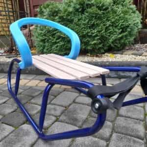 Sanki z miękkim oparciem