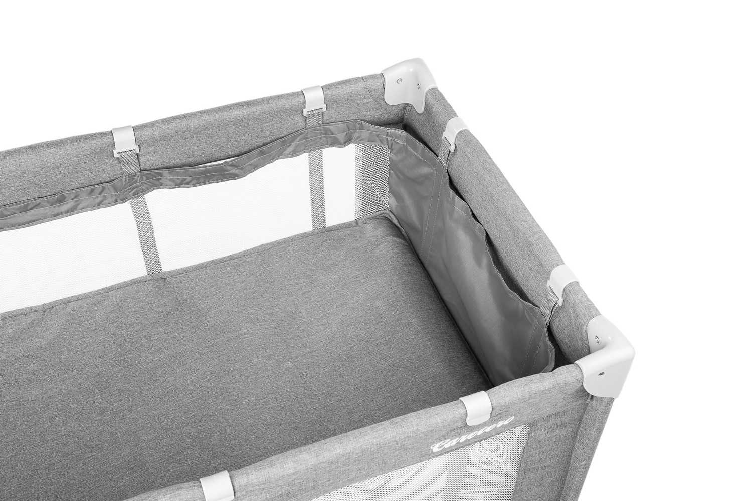 Łóżeczko Turystyczne Basic Plus GREY Caretero - obrazek 3