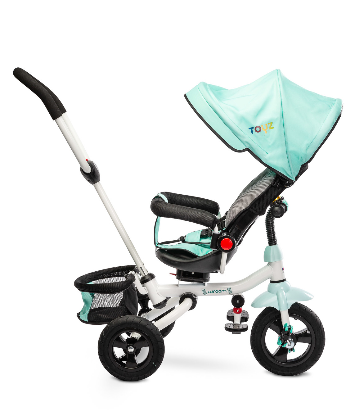 ROWEREK 3-KOŁOWY WROOM TURQUOISE - obrazek 4