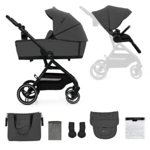 Kinderkraft wózek wielofunkcyjny YOXI 2w1 szary